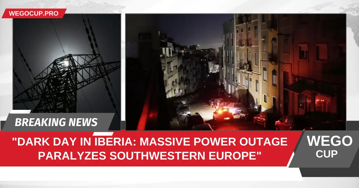 Massive Power Outage in Iberia