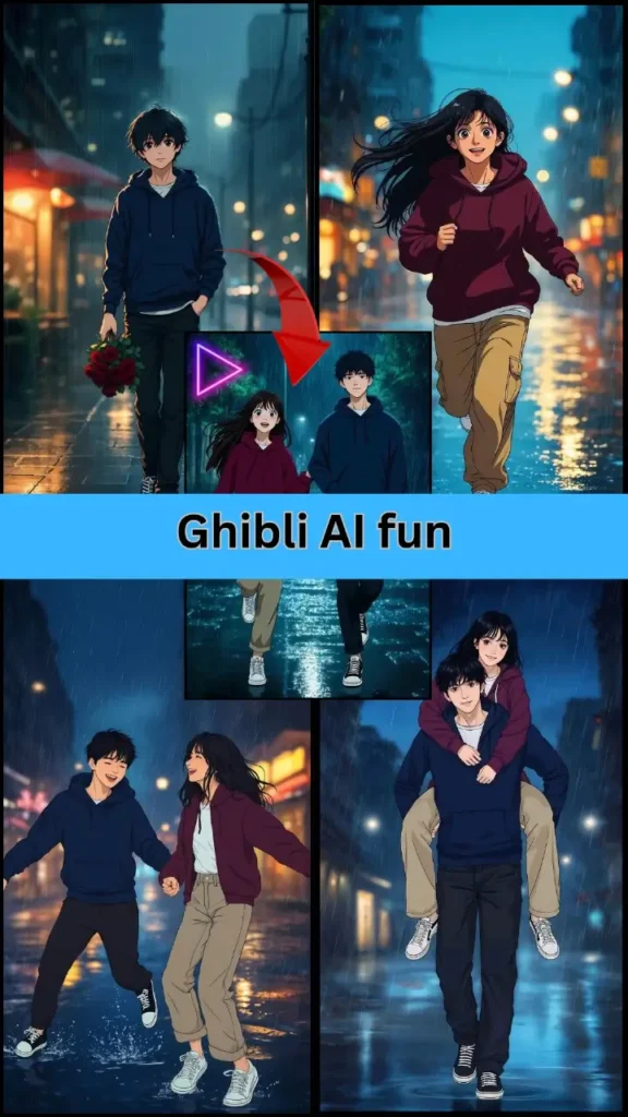 Photo to Ghibli Video