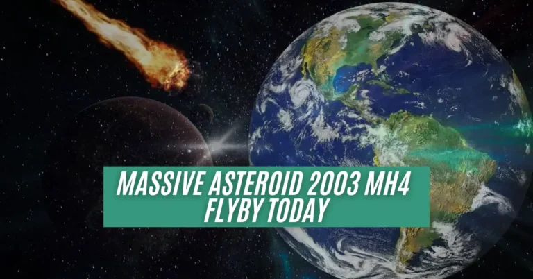 Massive Asteroid 2003 MH4 Flyby Today