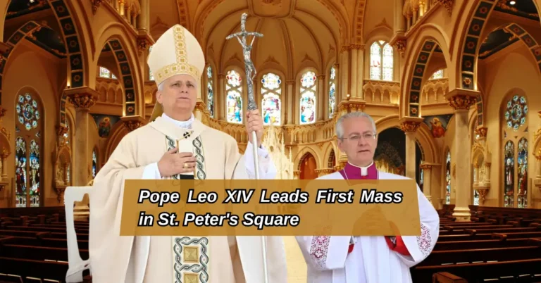 Pope Leo XIV Leads First Mass in St. Peter's Square