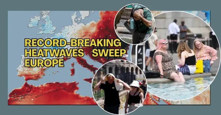 Record-Breaking Heatwaves Sweep Europe